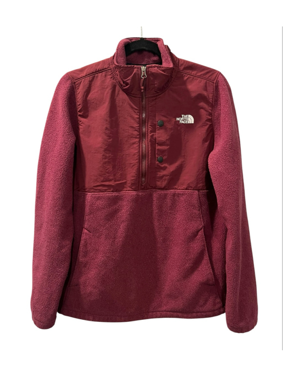 The North Face Jackets & Blazers - The North Face Tundra RTO 1/2 Zip Fleece Pullover Burgundy Maroon Women's Size L